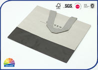 Silk Handle 200gsm Natural Paperboard Shopping Bag Customized Logo