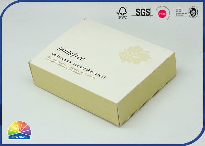 350gsm White Kraft Paper Cream Package Folding Paper Carton Box