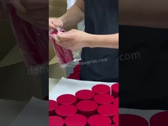 緑の円形のペーパー包装の管の無光沢のラミネーション キャンデーの管