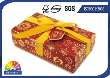 Bespoke High End Paper Gift Box Custom Cardboard Packaging Box With Ribbon Bowknot