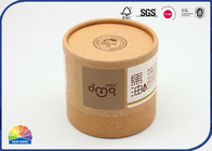 Eco Friendly Paper Packaging Tube Biodegradable Cardboard Cylinder 4C Printing Packing
