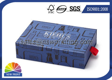 Custom Printing Drawer Paper Box For Mask , Concentrate , Skincare Set Packaging