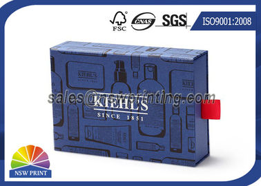 Custom Printing Drawer Paper Box For Mask , Concentrate , Skincare Set Packaging