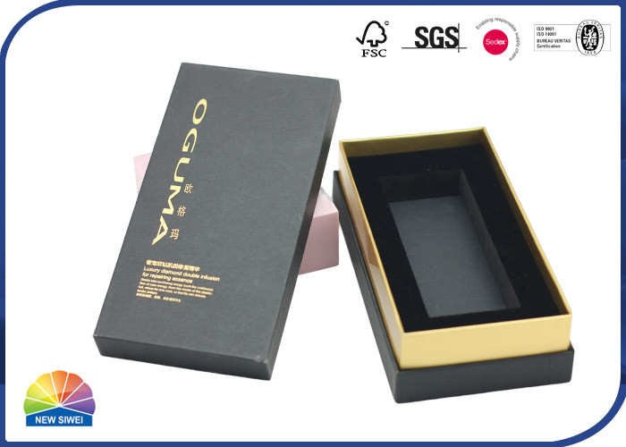 スキン ケア プロダクトのためのエヴァの皿を群がらせる贅沢な無光沢の堅い肩箱