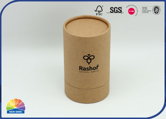 Ecoの友好的な化粧品のボール紙の筒の容器のマットのニスをかけること